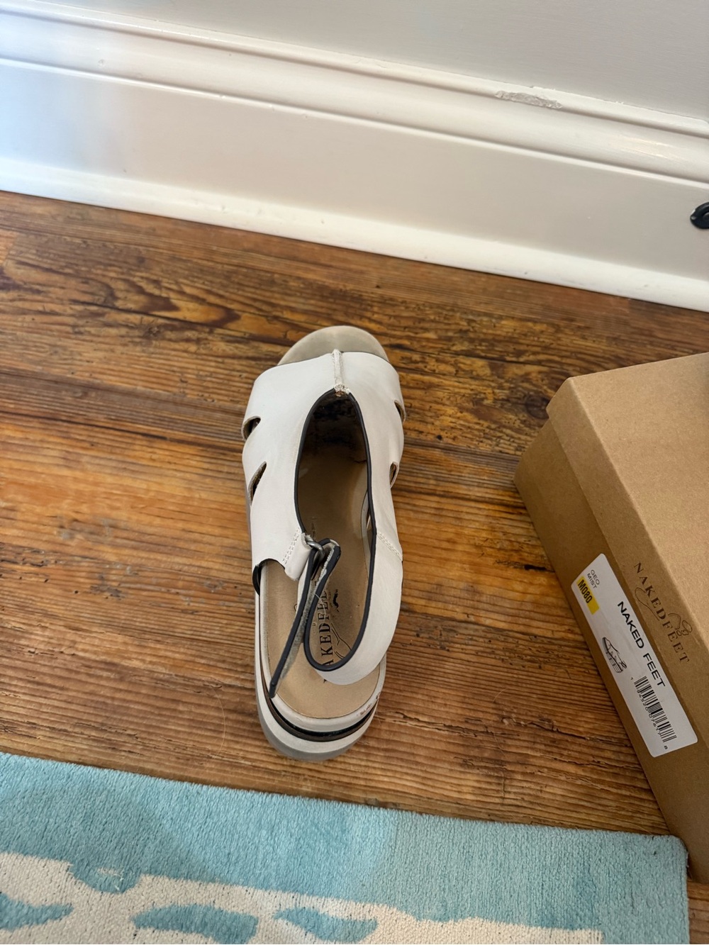 NAKED FEET - FLOW in MIST Heeled Sandals - Picture 4 of 10